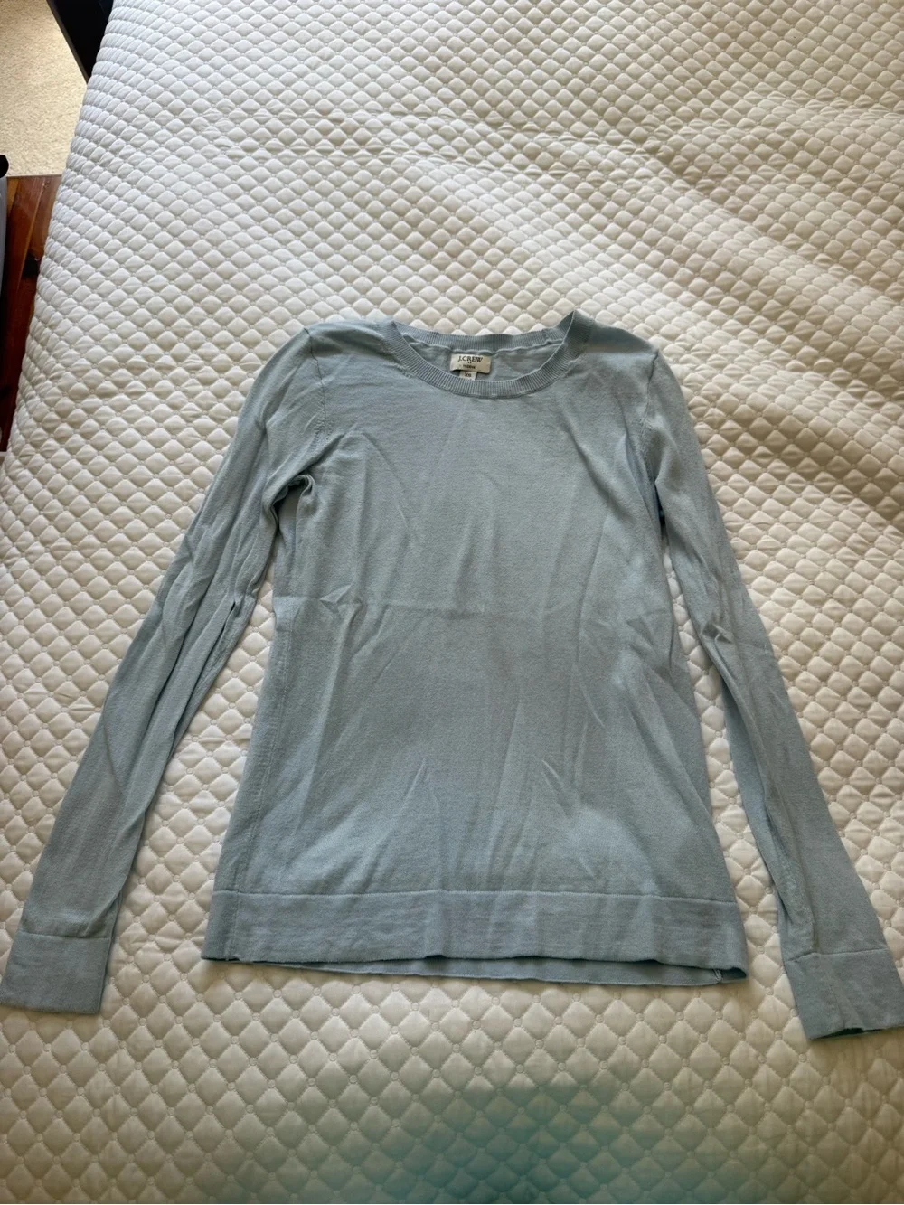 J. Crew Light Blue Crewneck Sweatshirt